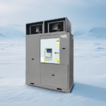 Nyle cold climate heat pump e360 in a frozen tundra