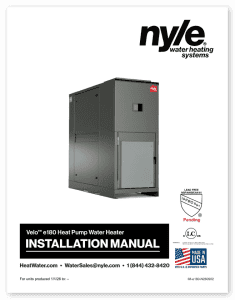 Nyle water heating system for efficient water heating solutions.