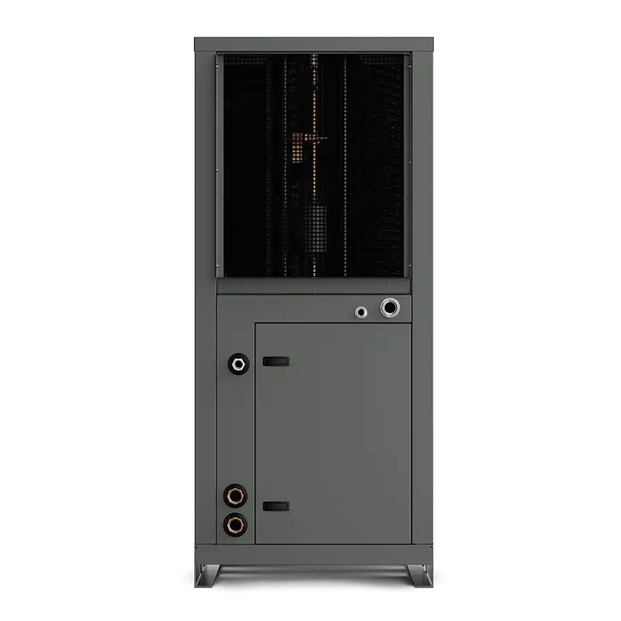 High-efficiency Nyle water heating system for commercial and industrial applications.